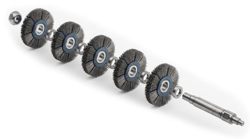 Twist-Knot Brush Assembly