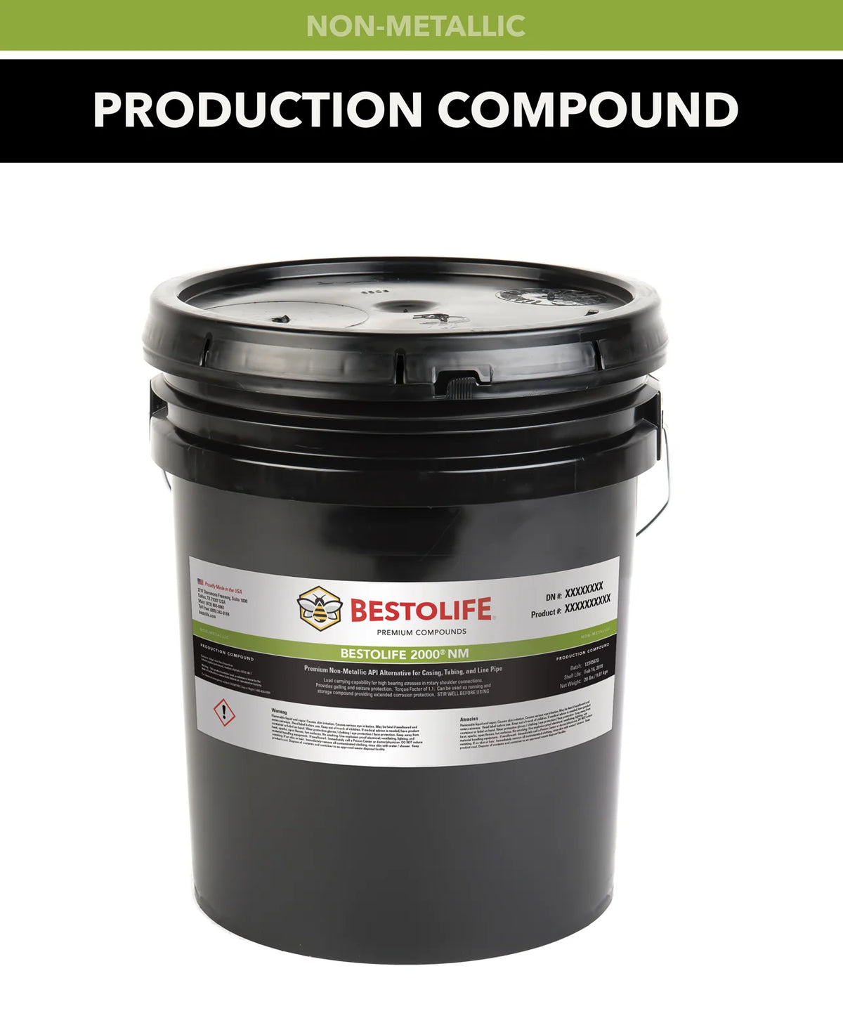 BESTOLIFE 2000 Non-Metallic (NM) Production Thread Compound
