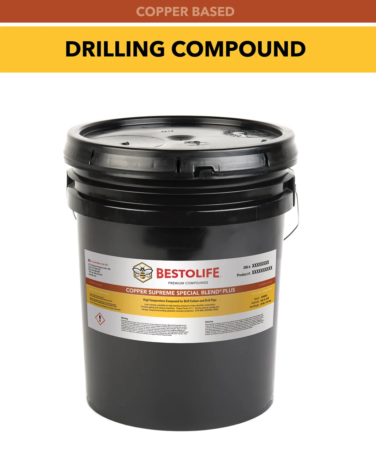 BESTOLIFE Copper Supreme Special Blend Plus Copper Based Drilling Thread Compound