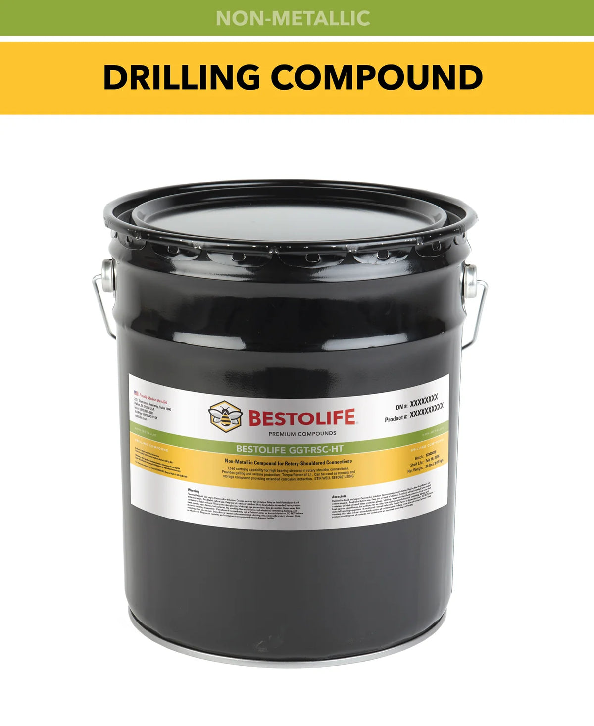 BESTOLIFE GGT-RSC-HT Non-Metallic (NM) Drilling Thread Compound