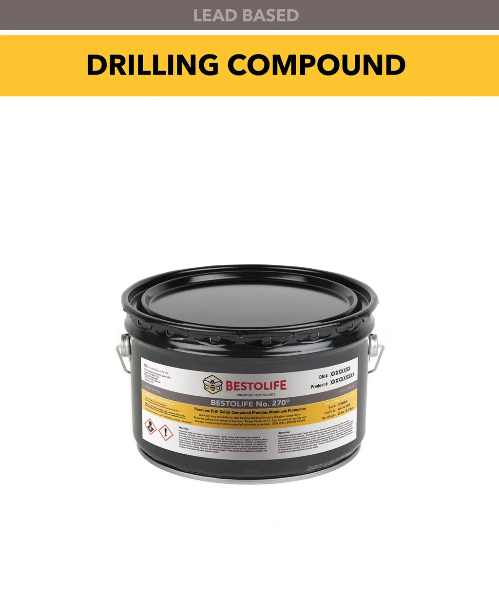 BESTOLIFE No. 270 Lead Based Drilling Thread Compound