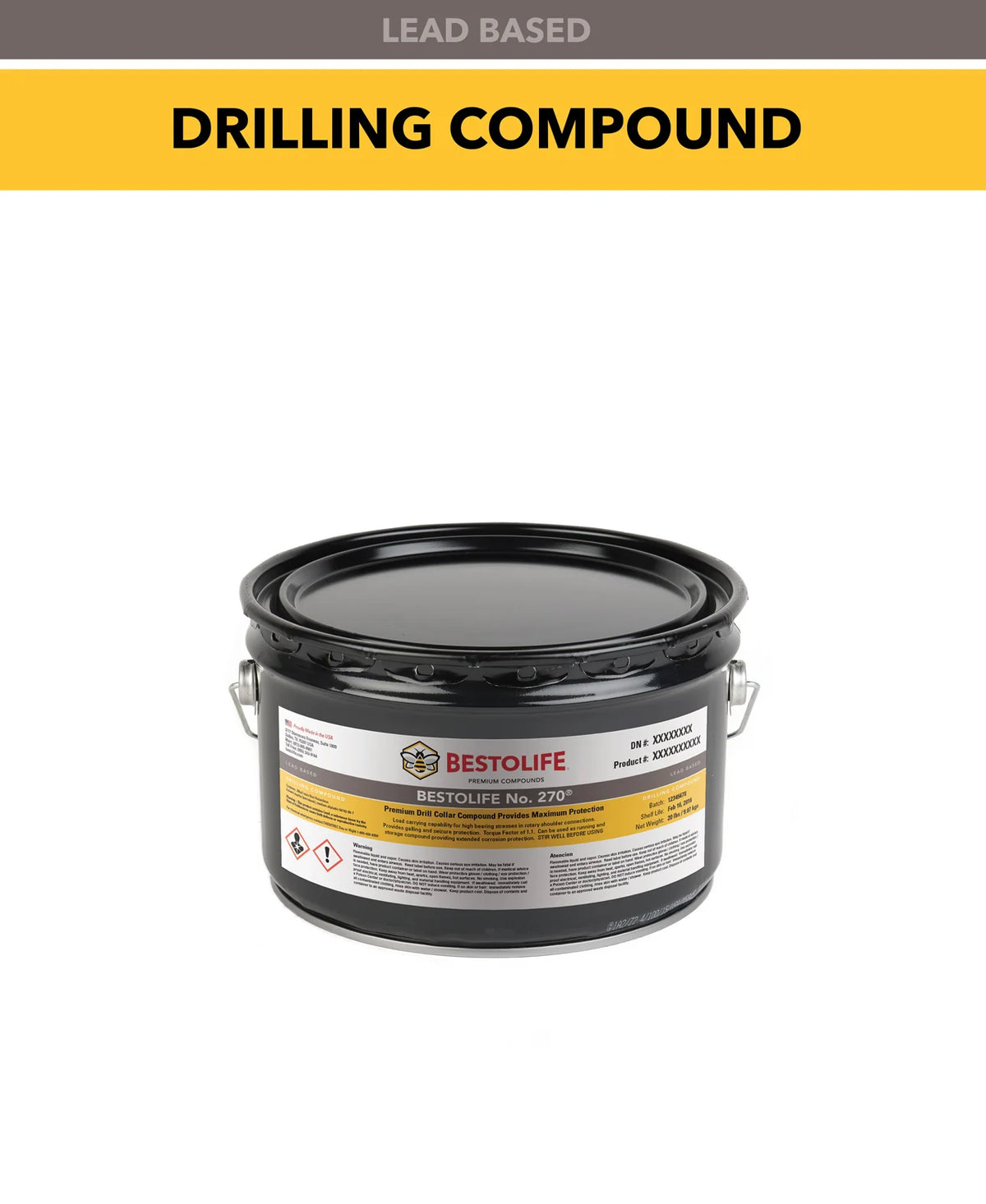 BESTOLIFE No. 270 Lead Based Drilling Thread Compound