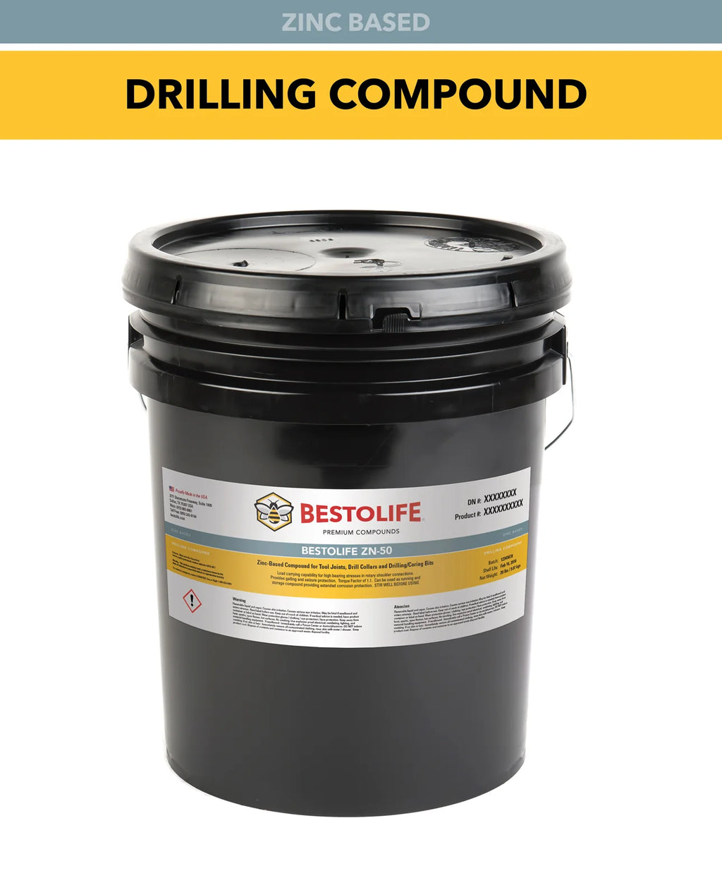 BESTOLIFE ZN-50 Zinc Based Drilling Thread Compound