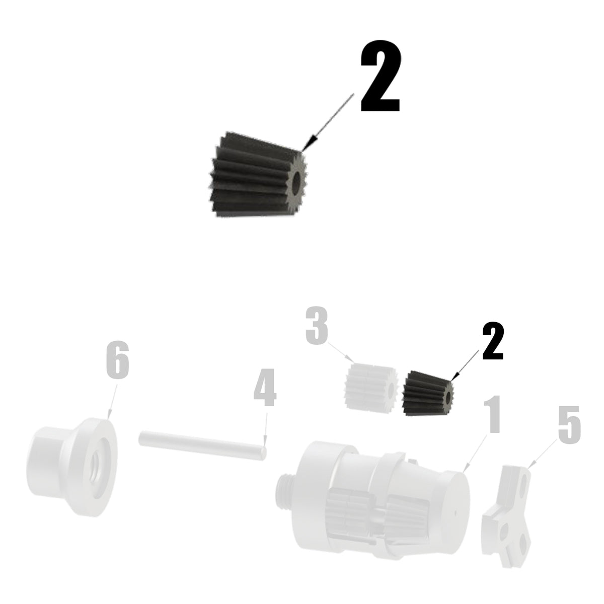 M1087 - Cone Cutter for Barrel Head (Diagram Part #2)