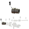 MSRA4473 - Coupling for Spring Finger Head (Diagram Part #1)