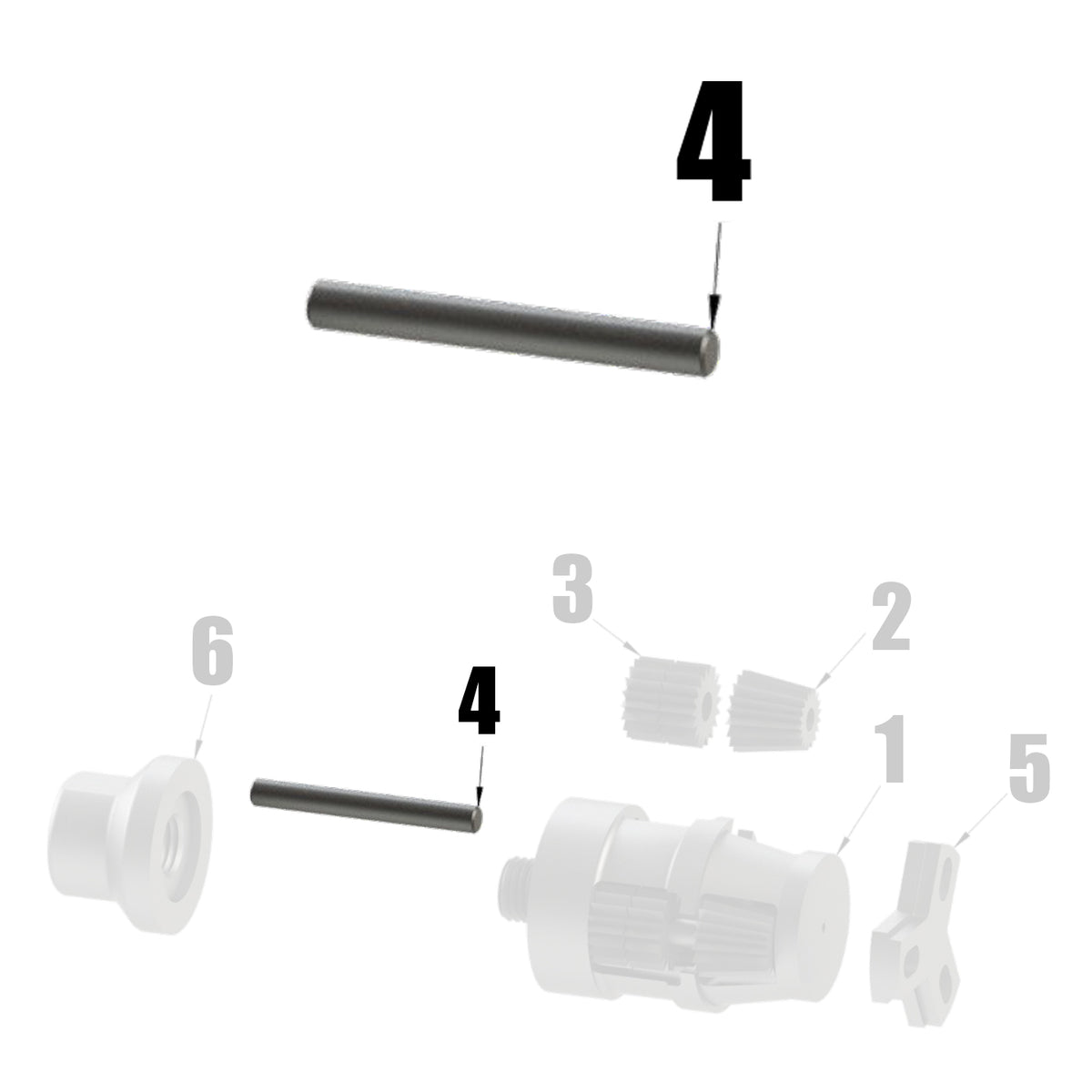 1584 - Cutter Pin for Barrel Head (Diagram Part #4)